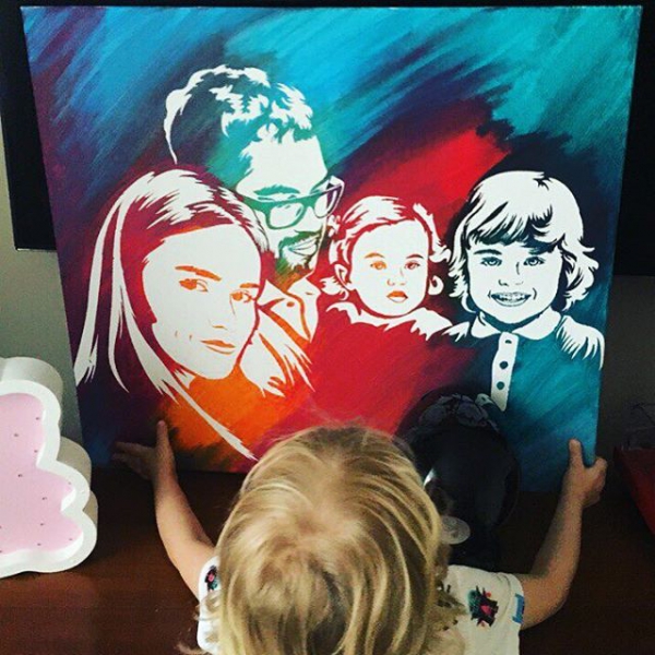 Флип-флоп портрет