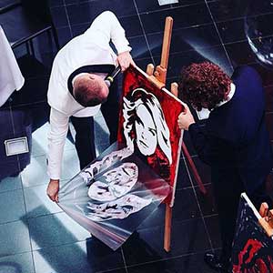 Флип-флоп портрет