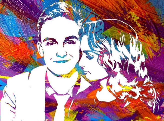 Флип-флоп портрет