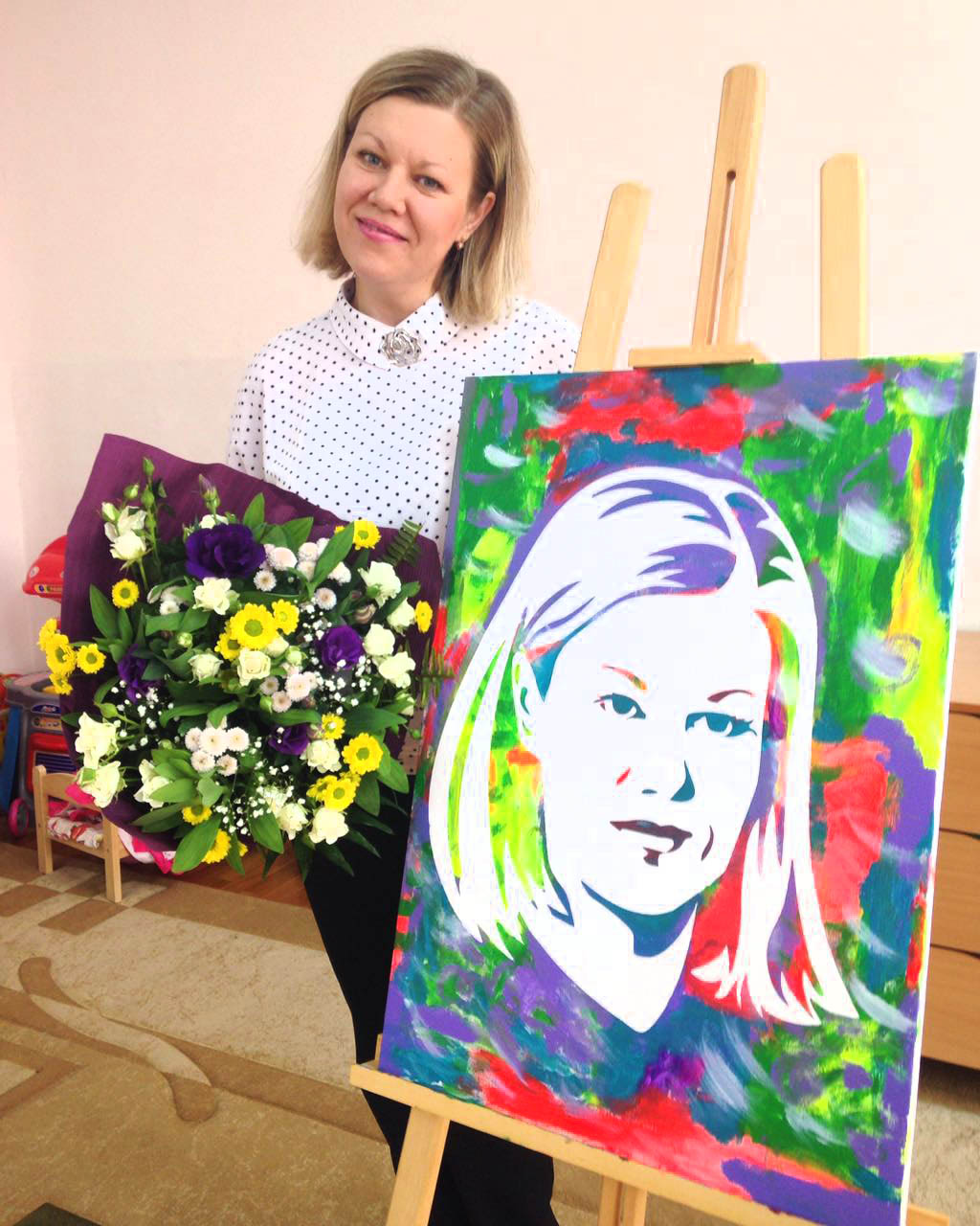 Флип-флоп портрет